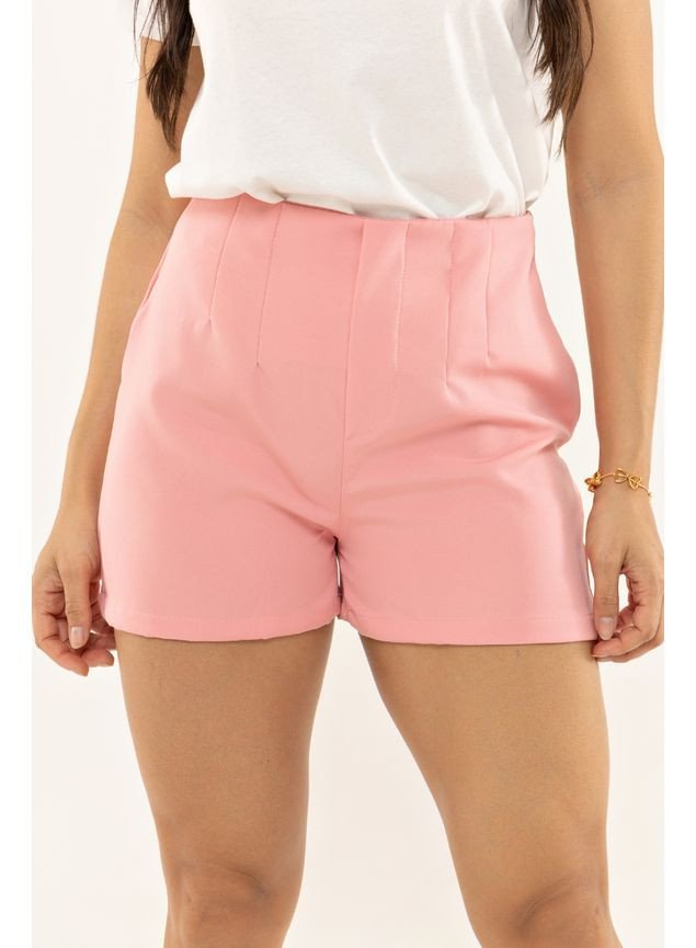 SHORT ALFAIATARIA C/ZIPER 