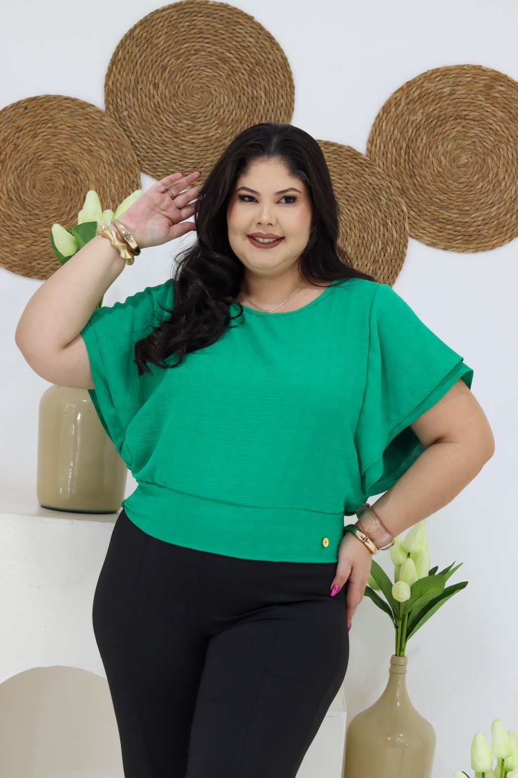 BLUSA DUNA MANGA DUPLA 