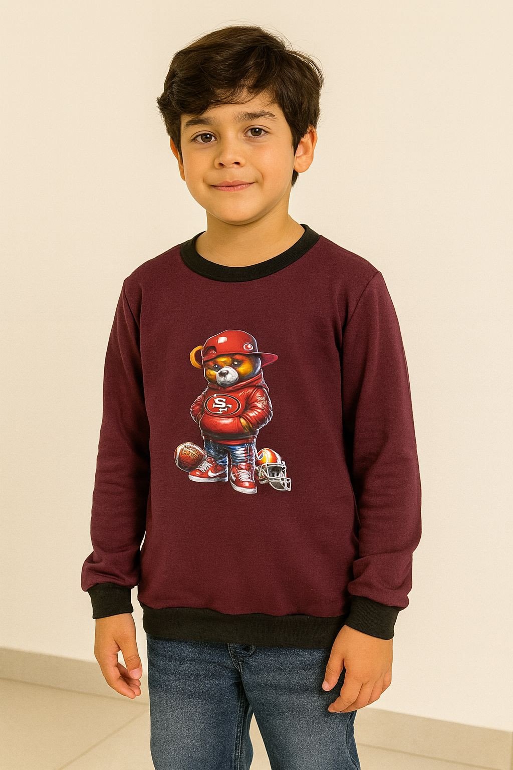 CASACO MOLETOM INFANTIL - UNISSEX 