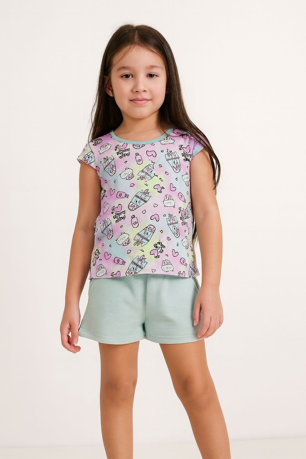 Conjunto reed-blusa estampada 