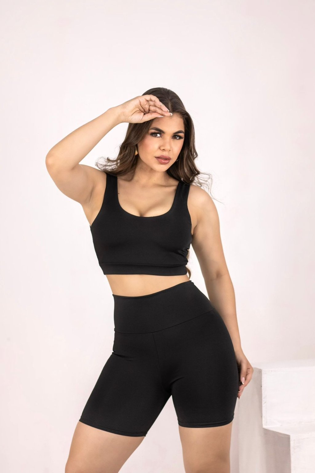 CONJUNTO DE SHORT TOP ALÇA LARGA 