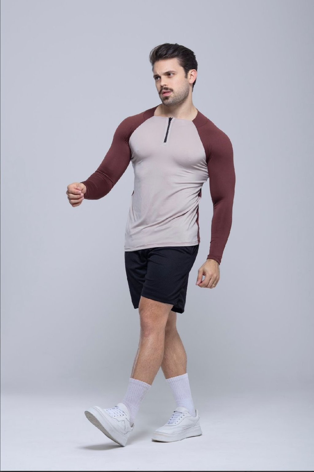 CAMISA MASC. UV MANGA LONGA 