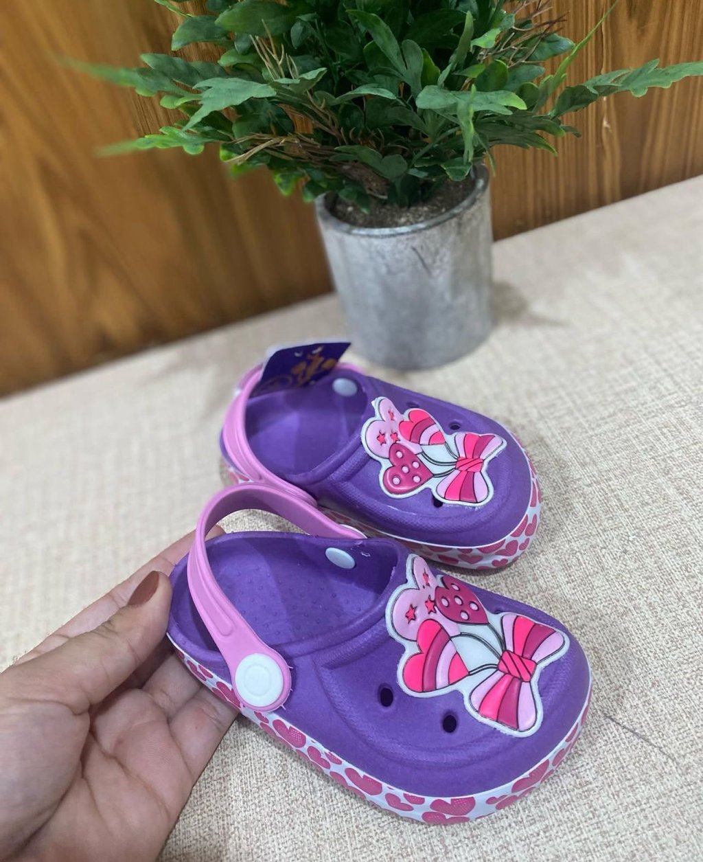 SANDÁLIA CROCS BABY FEM. C/FITA 