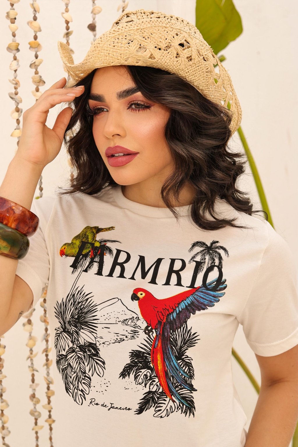 T-SHIRT ESTAMPADA FARM 