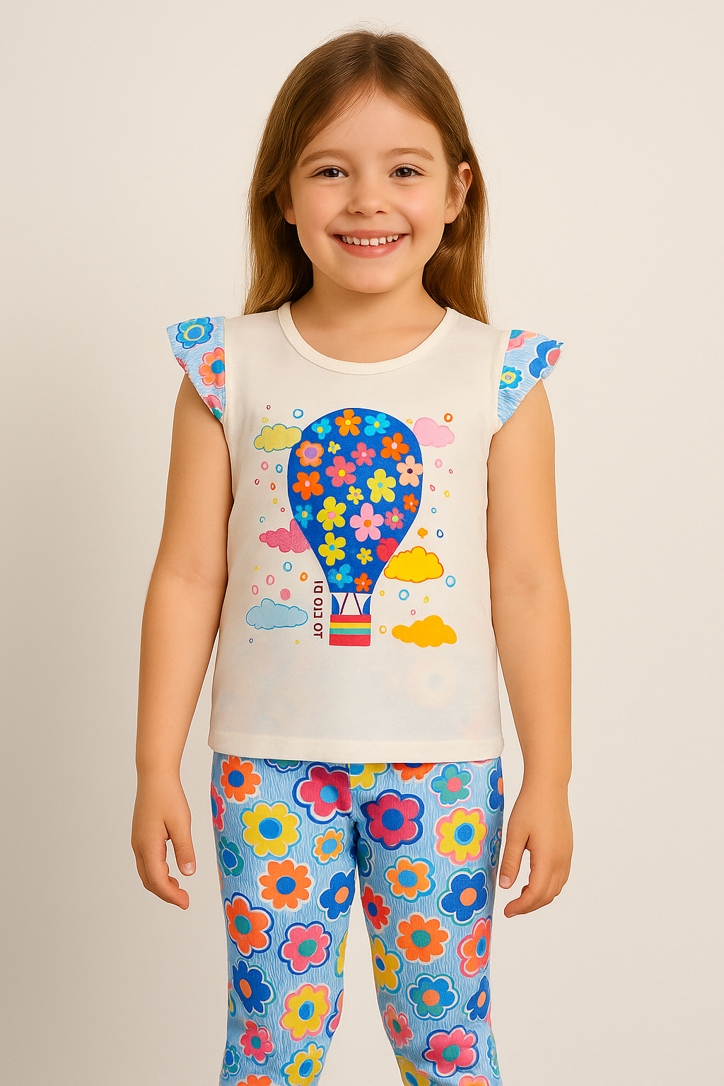 CONJUNTO INFANTIL - LARA FLOR 