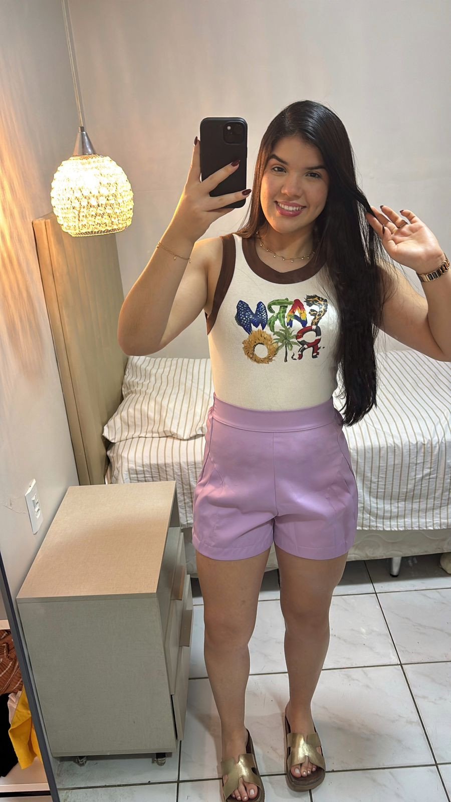 SHORT JUV. ALFAIATARIA FEM. 