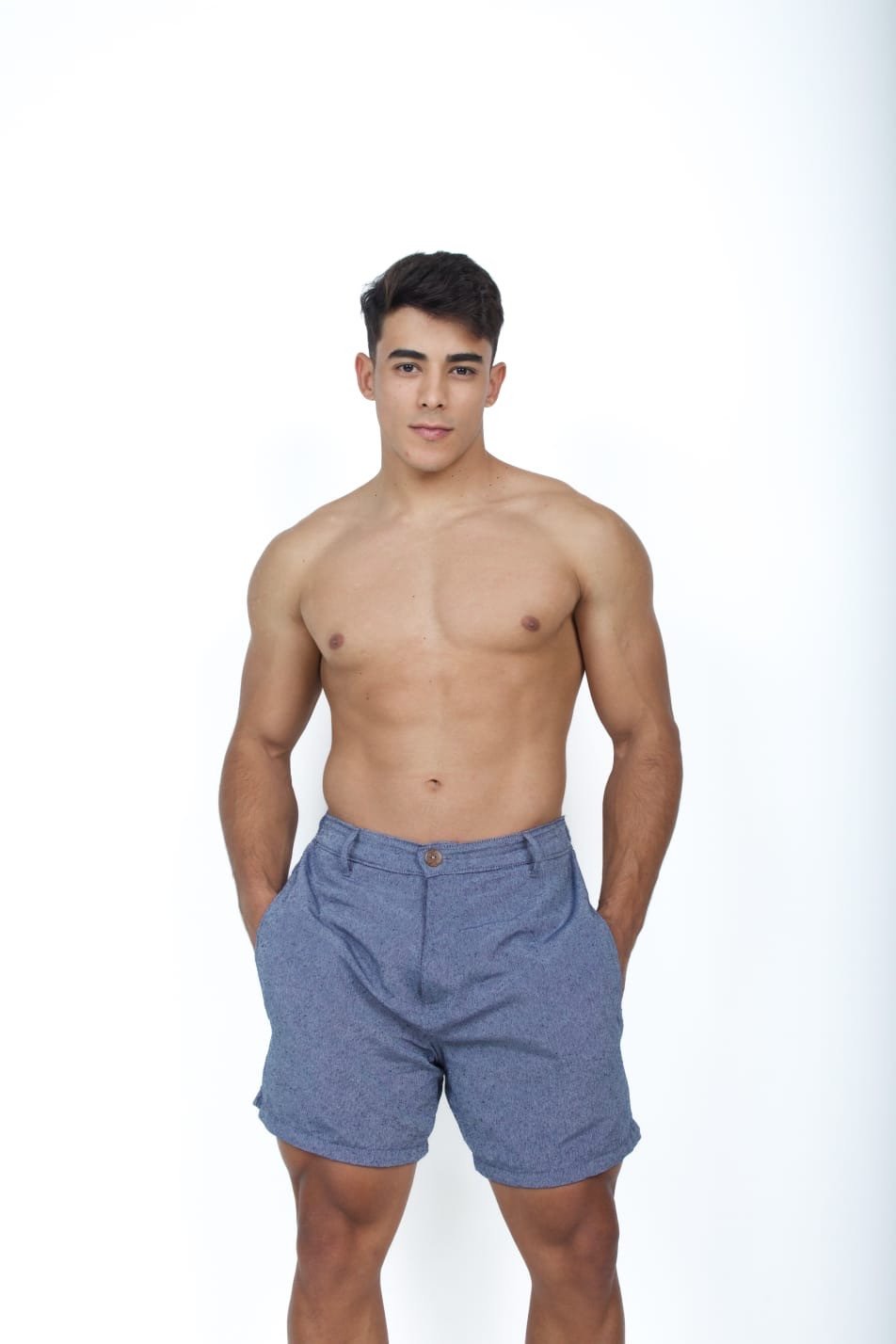 SHORT MAURICINHO C/ZIPER 