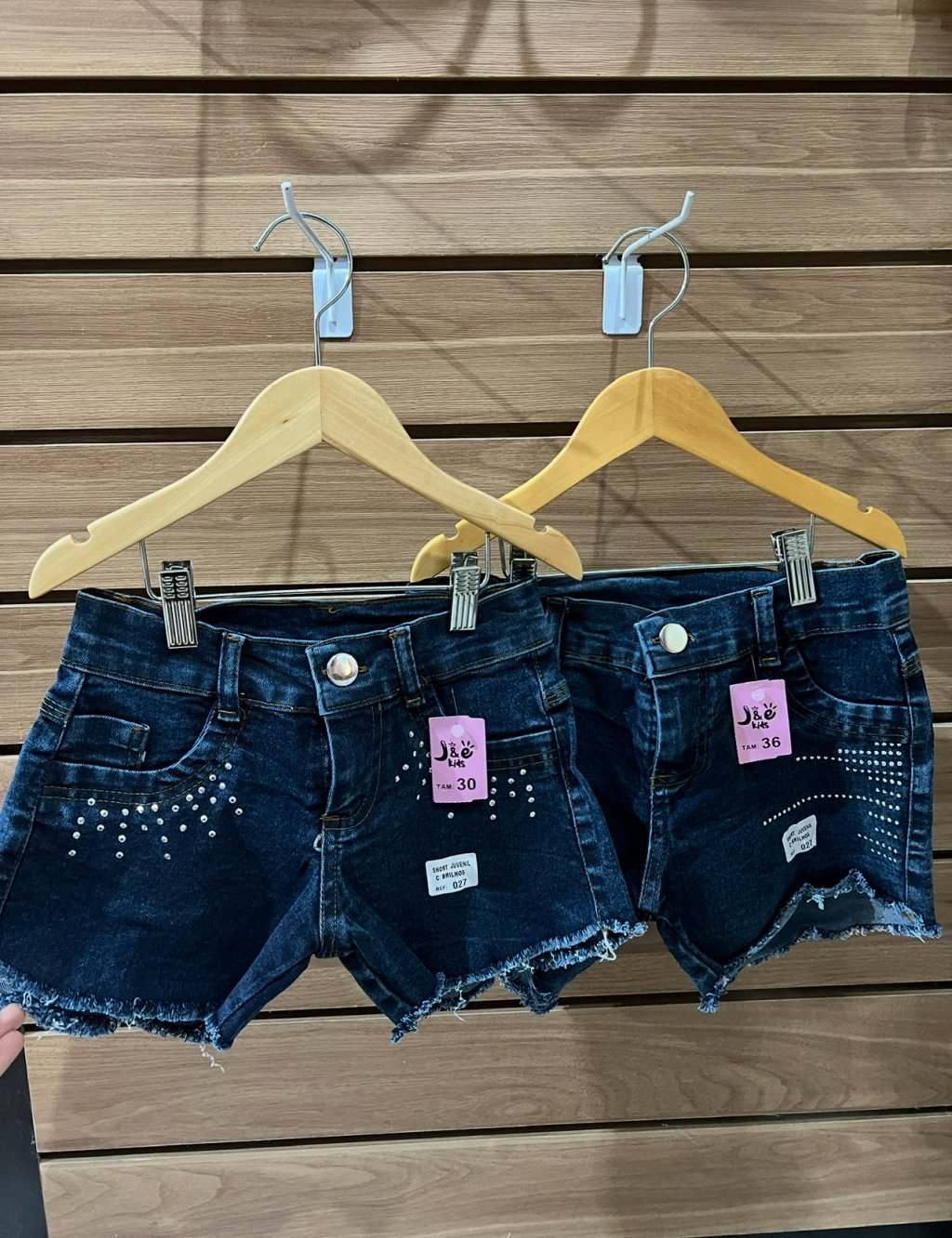 SHORT JUV. C/BRILHO - 027 