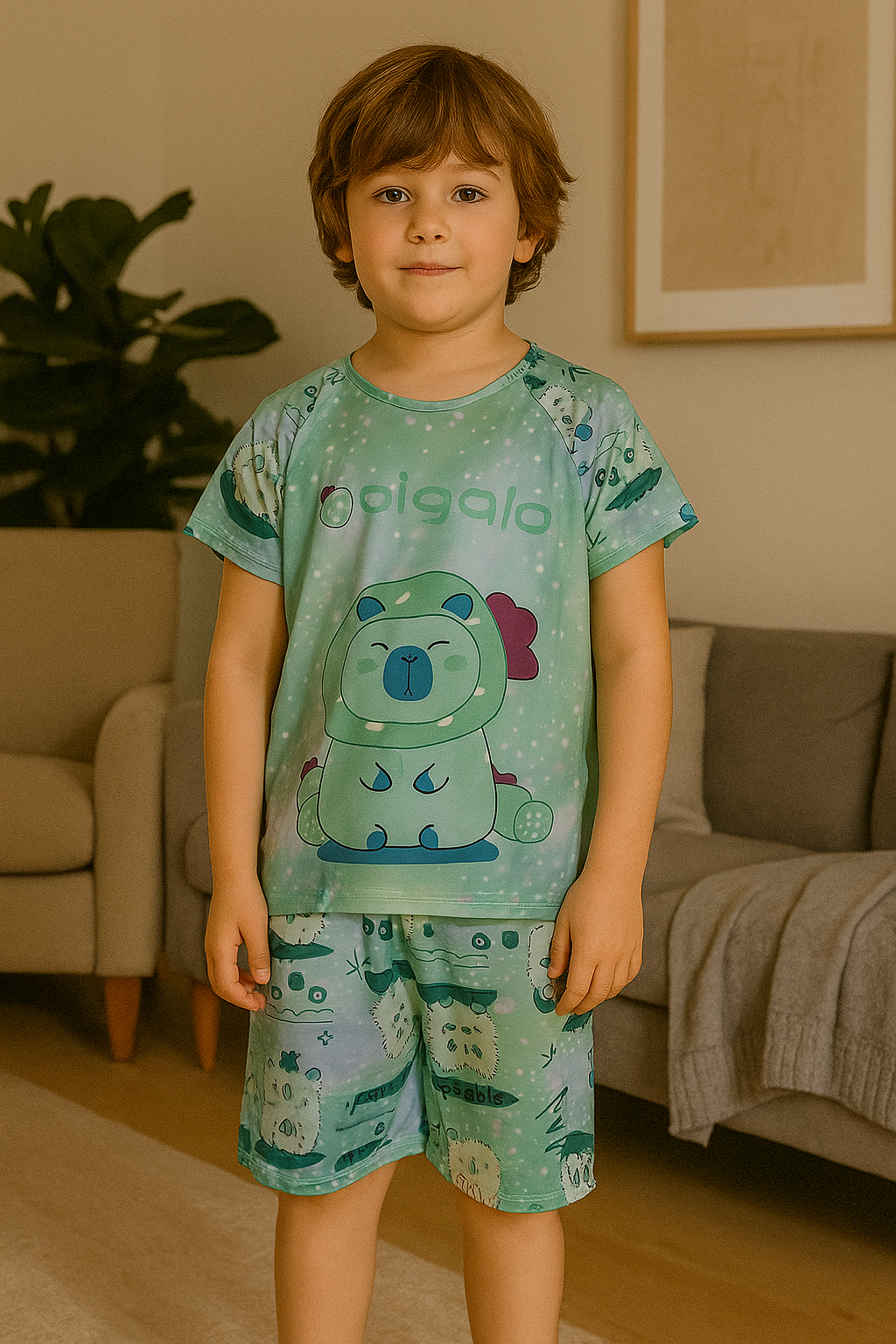 PIJAMA JUV. IMPORTADO POLIÉSTER TAS- 1057