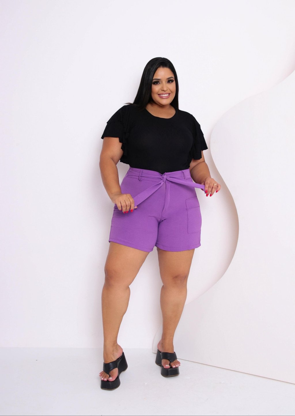 SHORT DUNA PLUS SIZE 