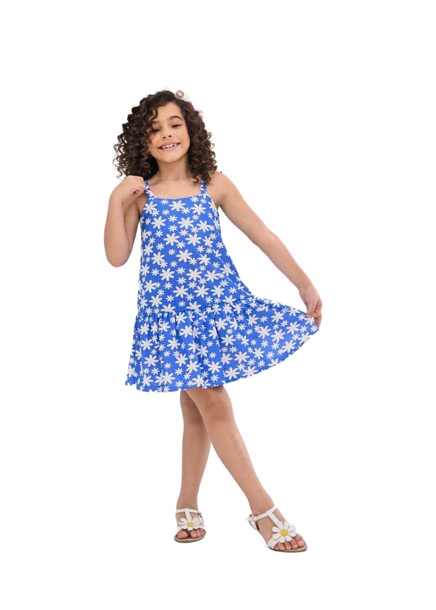 VESTIDO INF. MALHA C/LAÇO 