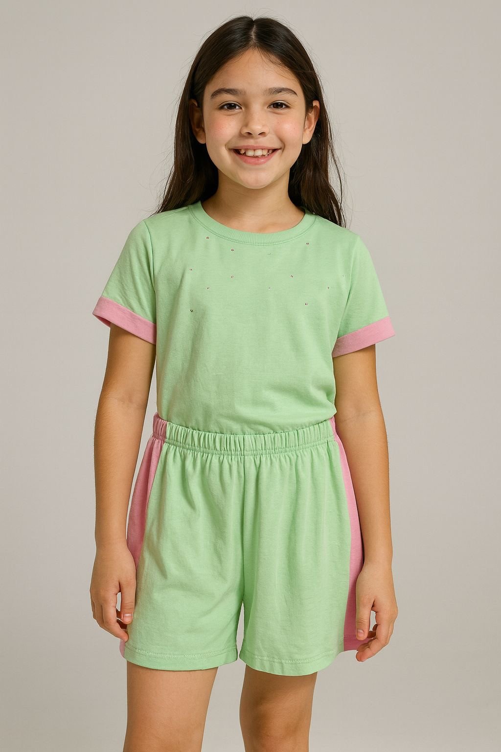 CONJUNTO JUV. C/BRILHO MALHA BRANDILI