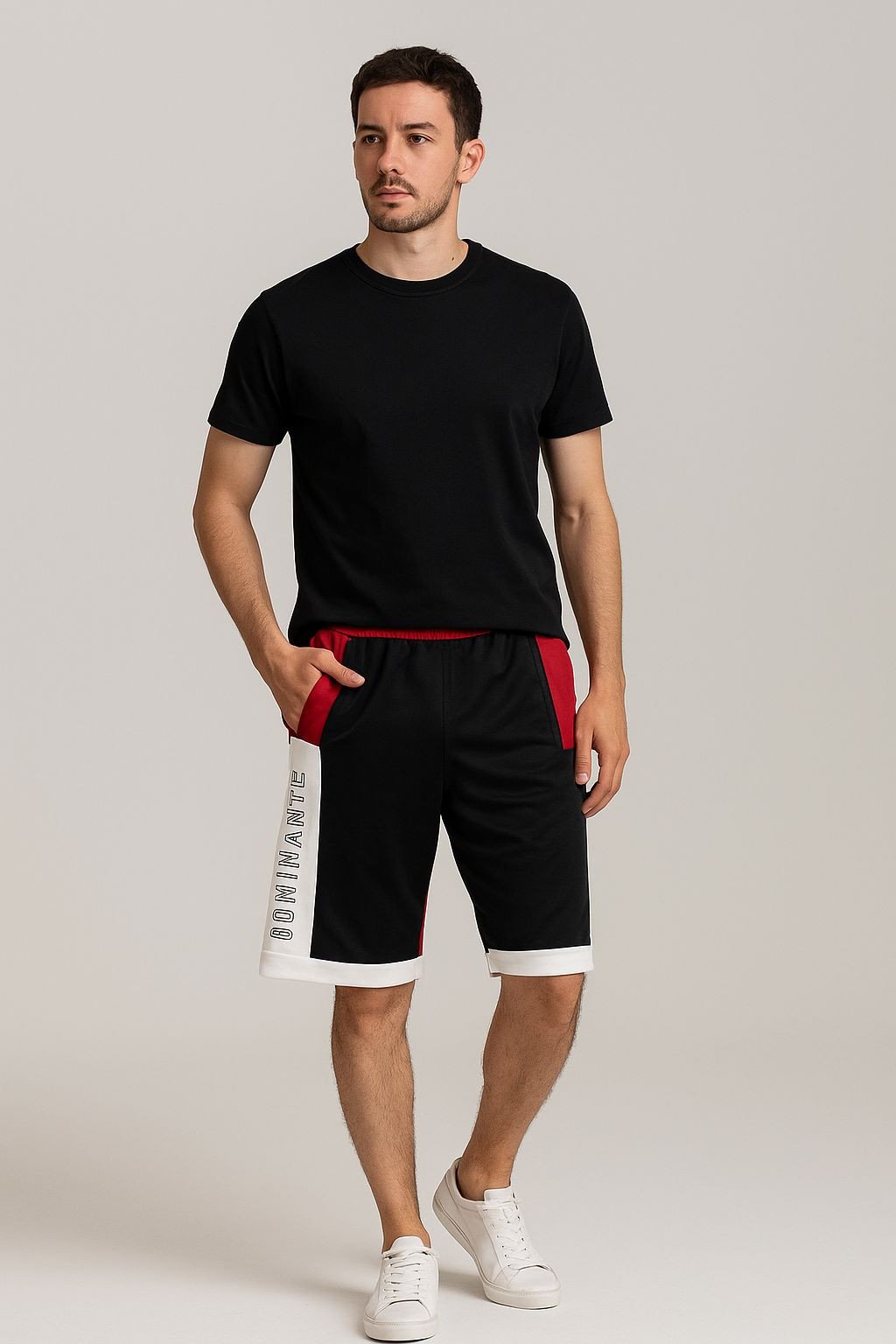 SHORT SHIMPAS C/ RECORTE LATERAL