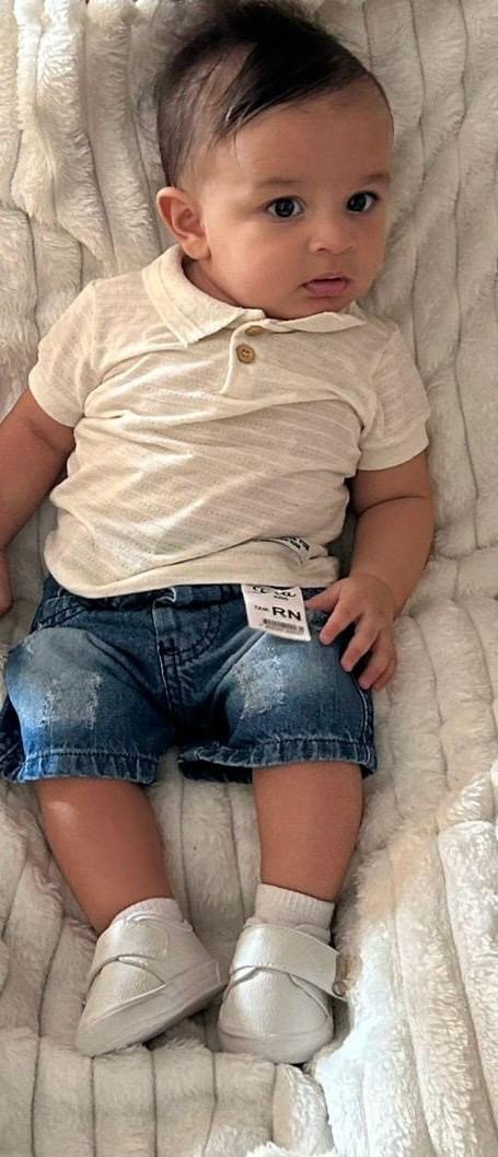 SHORT JEANS INF. MASCULINO 