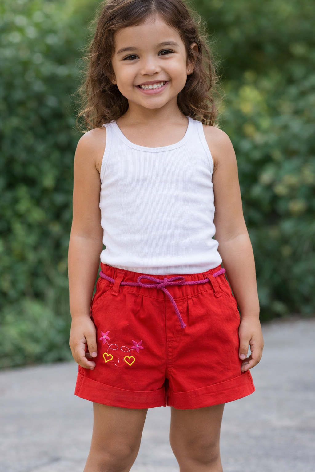 SHORT INF. FEMININO PT 