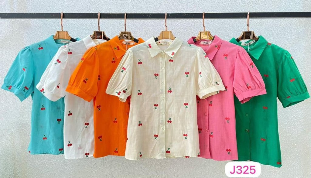 BLUSA IMPORTADA ALGODÃO - J325 