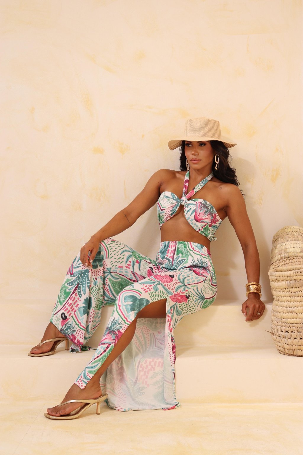 CONJUNTO DE CALÇA MALHA 