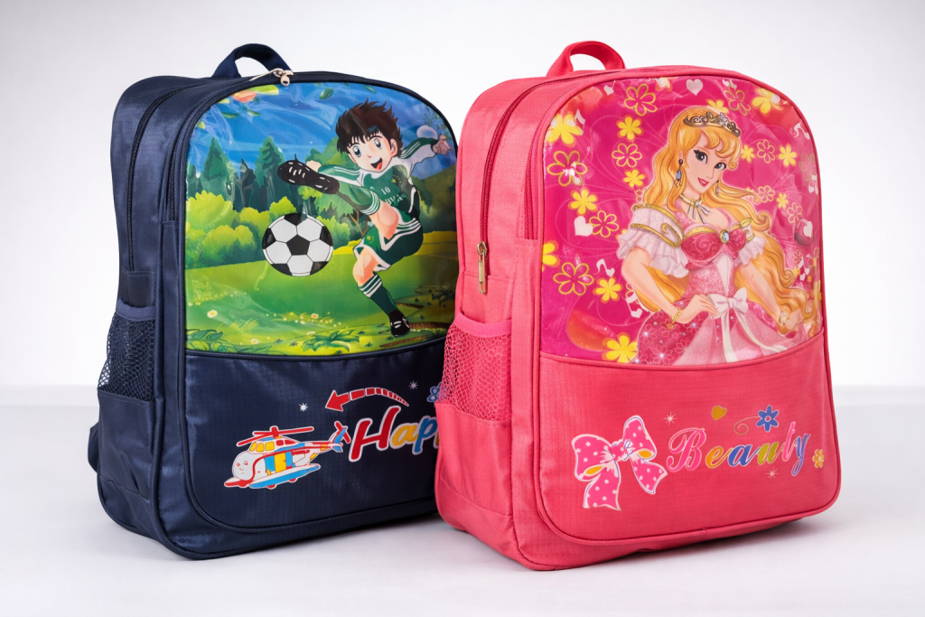 Mochila escolar inf. FEM e MASC