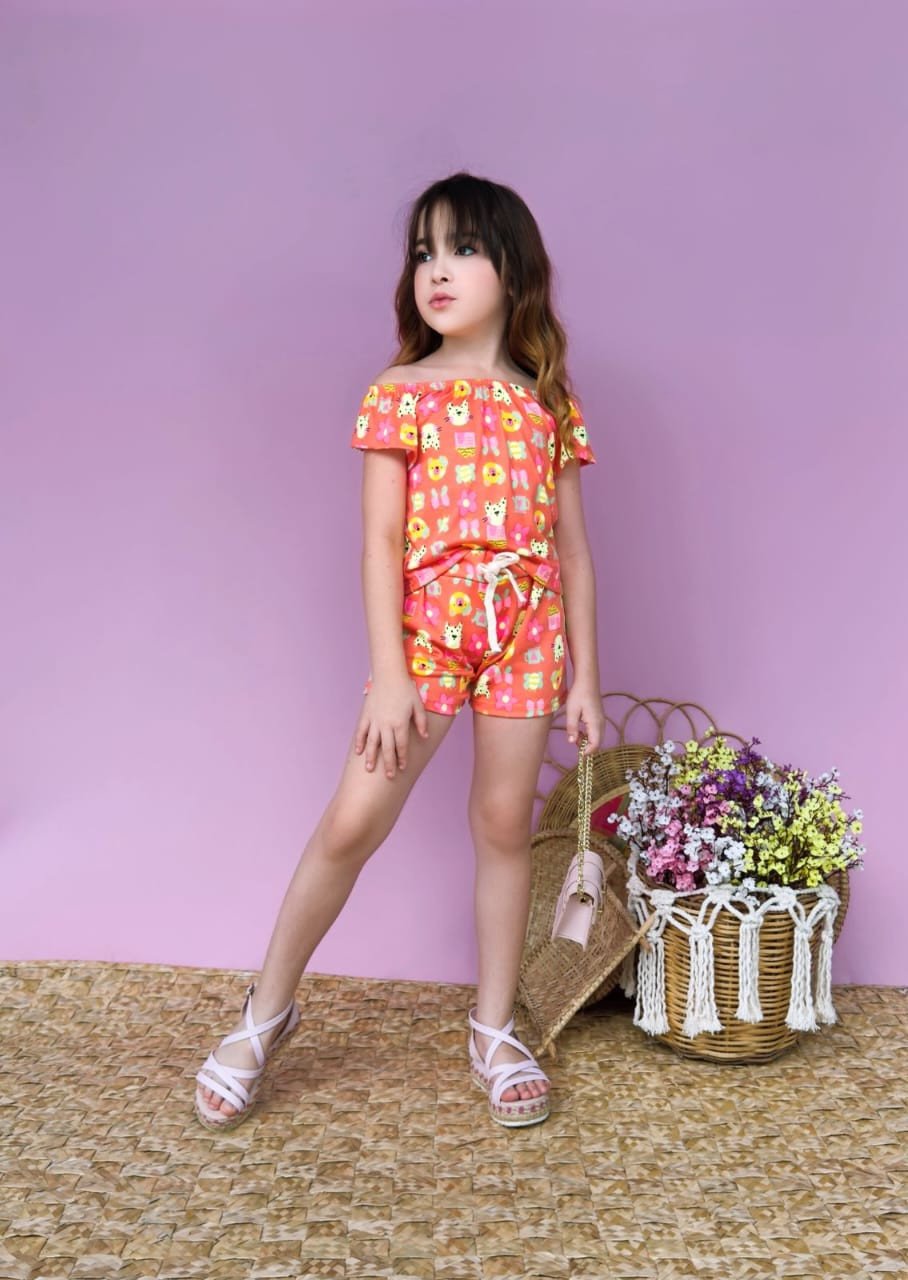 CONJUNTO MANGA MALHA VOGUE - 07 