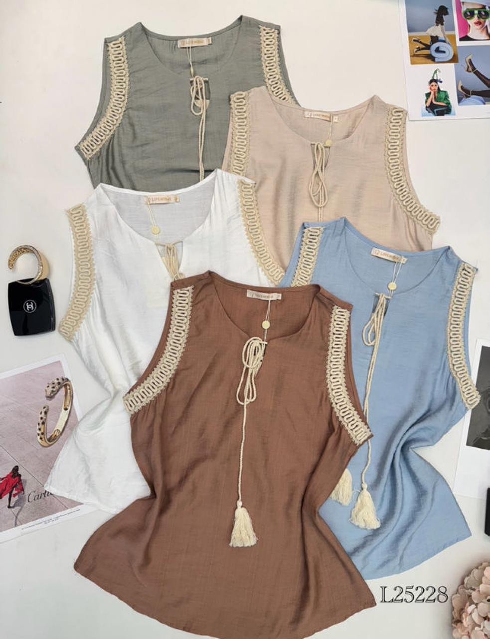 BLUSA IMPORTADA VISCOSE - L25228