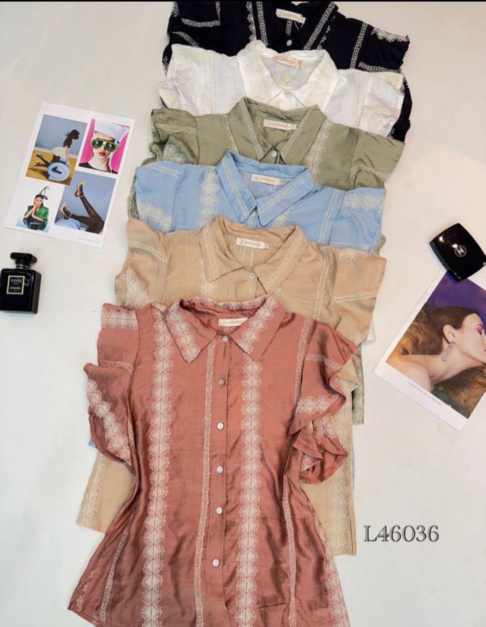 BLUSA IMPORTADA VISCOSE - L46036