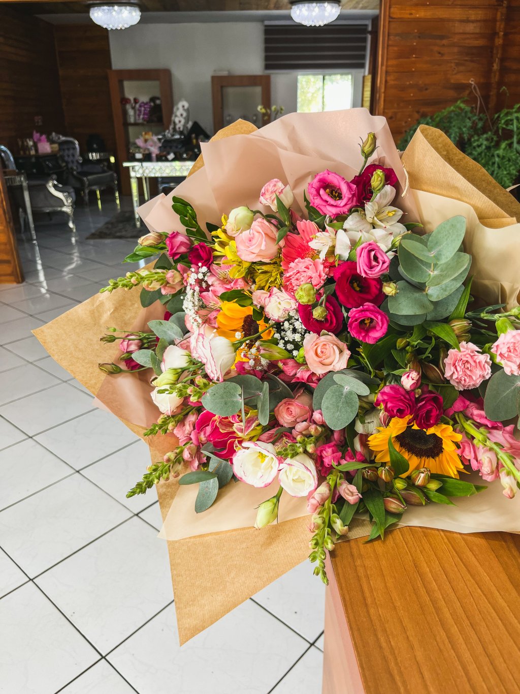 Buquê de Flores Mistas G