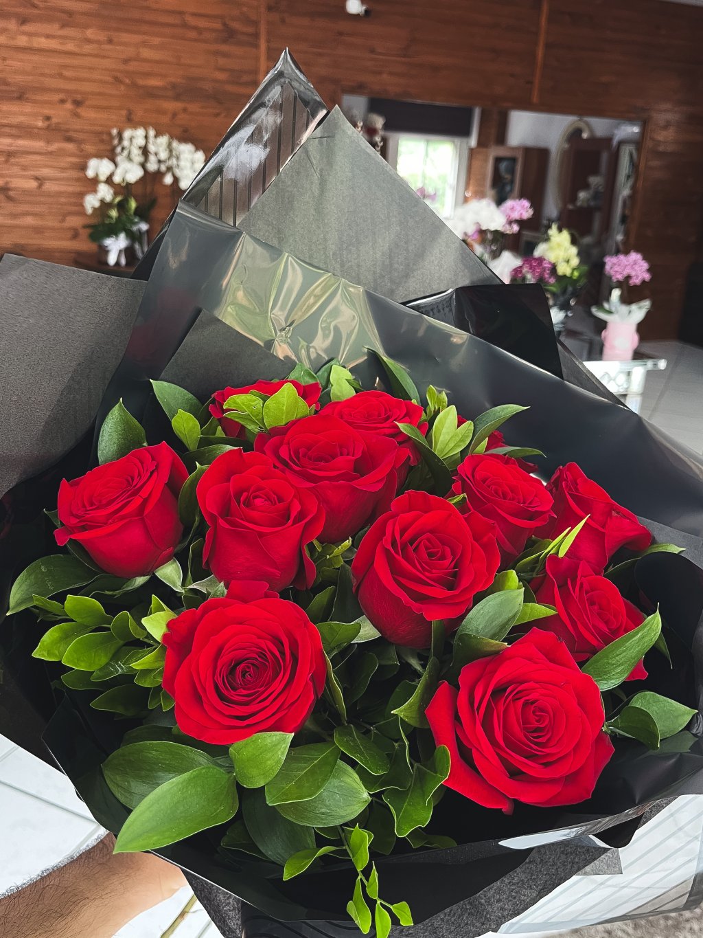 Buquês de Rosas Importadas Compactos