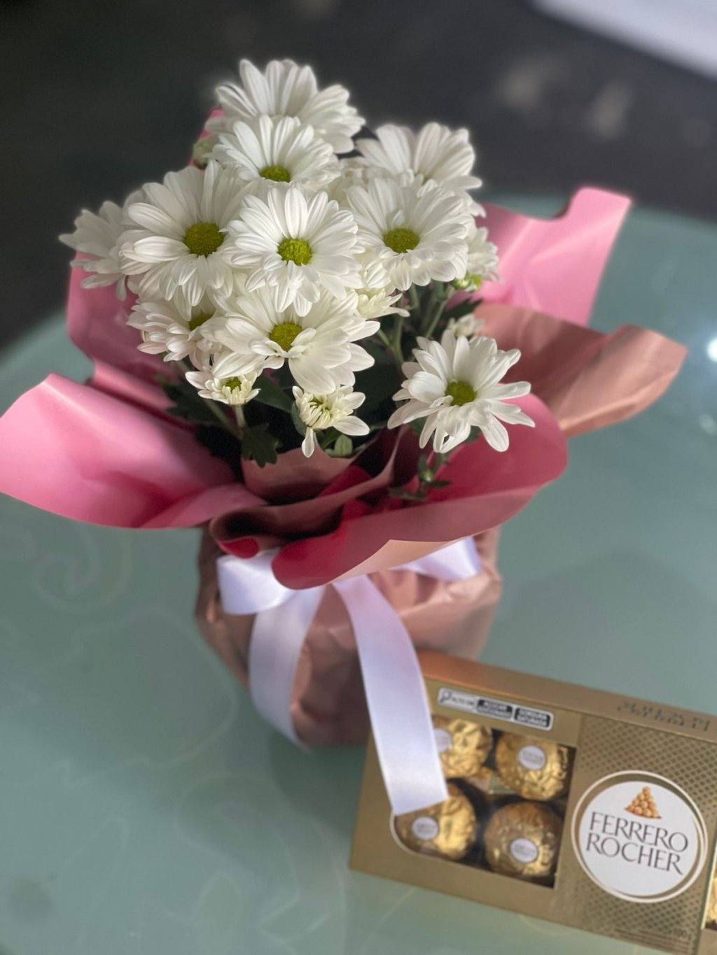 Margaridinha com ferrero rocher 100g 