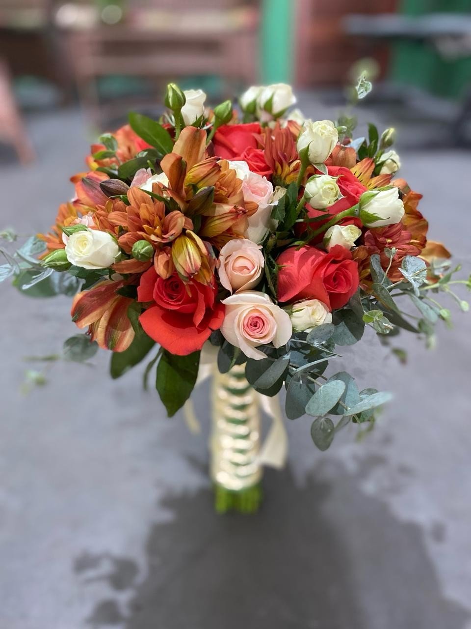 BUQUÊ DE NOIVA FINAL DE TARDE (1917)