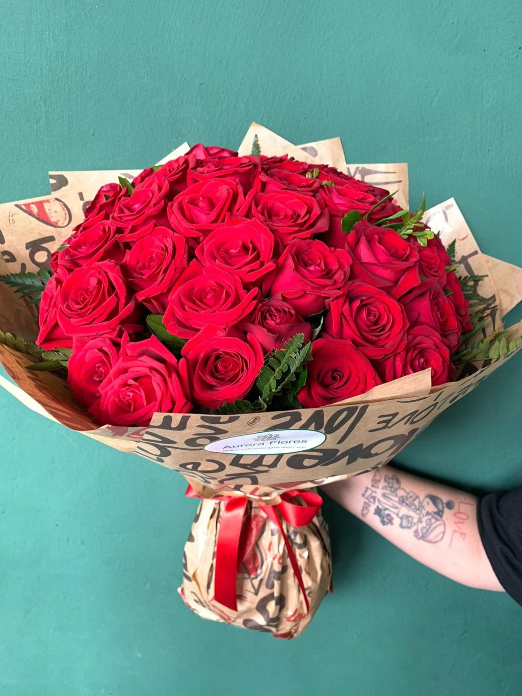 RAMALHETE 50 ROSAS (1217)