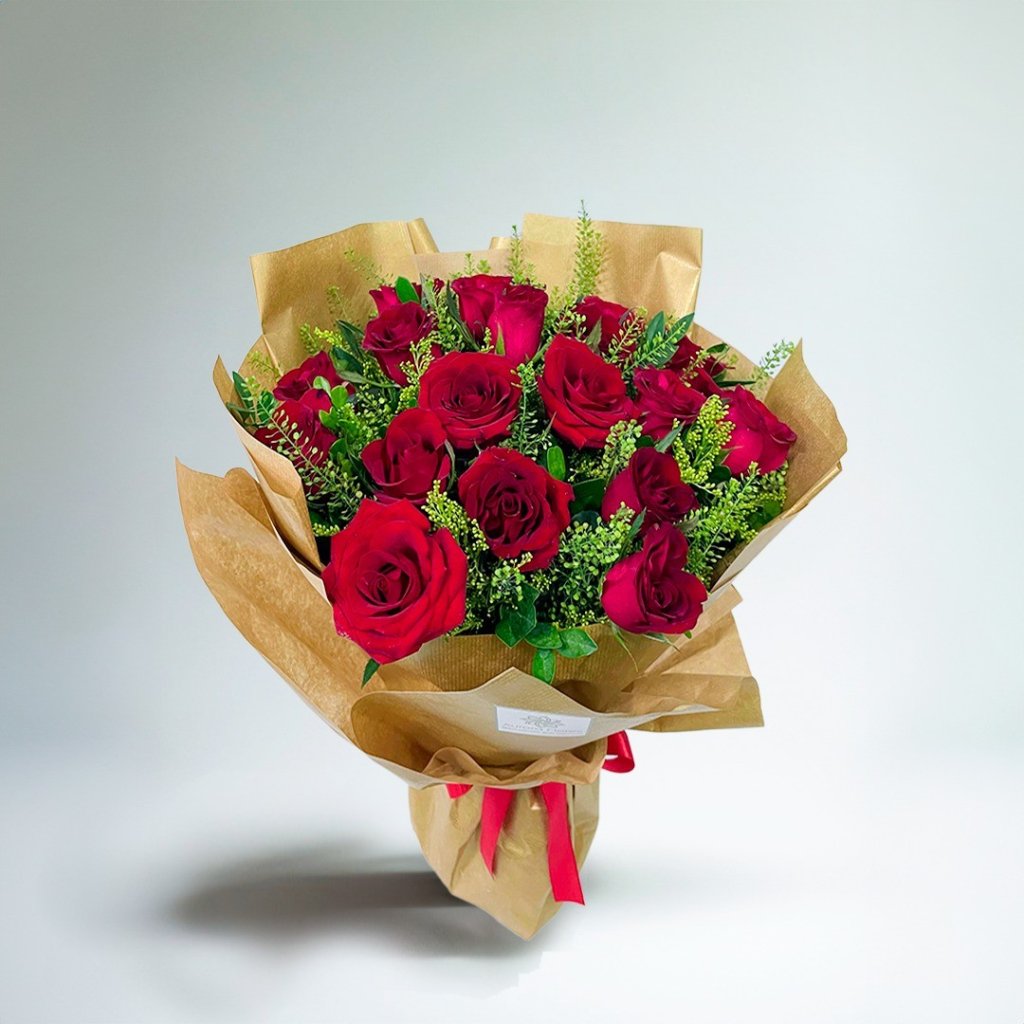 RAMALHETE CLÁSSICO COM 20 ROSAS (1832)