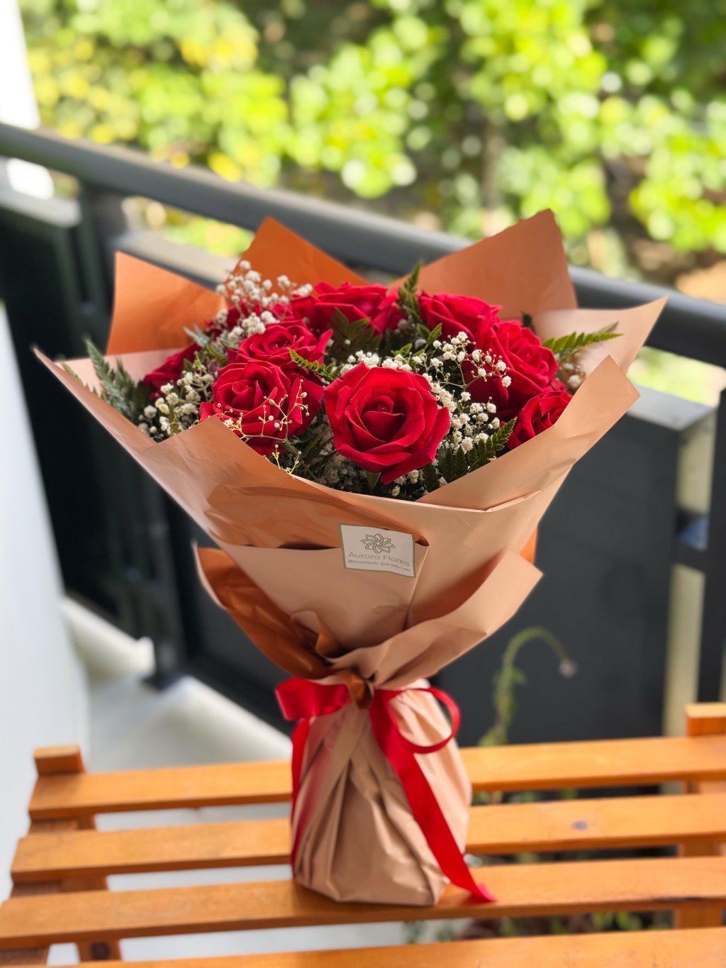 Ramalhete Clássico com 10 Rosas (2120)