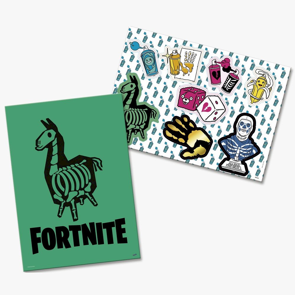 PAINEL DECORATIVO FORTNITE C/4