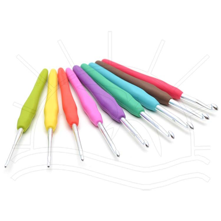 AGULHA CROCHE EMBORRACHADA LDD-008 3,0MM