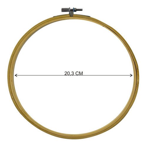 BASTIDOR C/ TARRACHA BAMBU  20CM