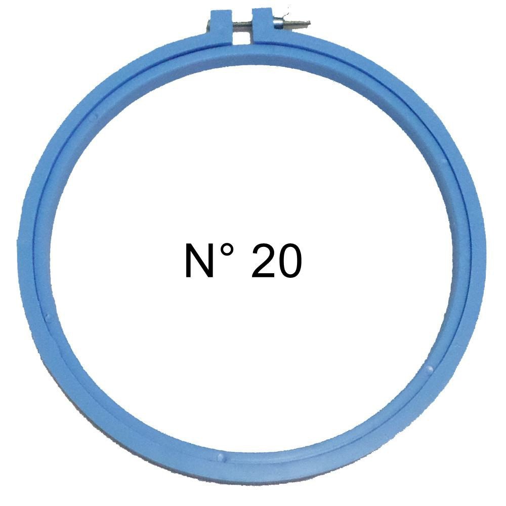 BASTIDOR C/ TARRACHA PLASTICO 20CM