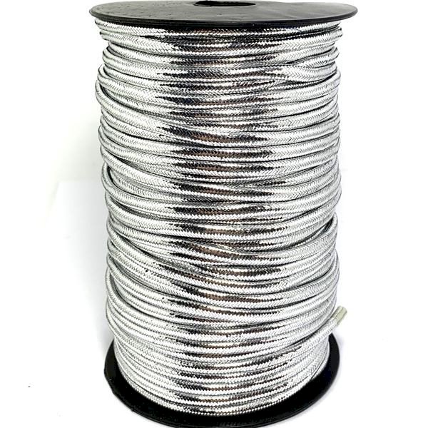 CORDAO RABO DE RATO 0,7MM 100 METROS PRATA
