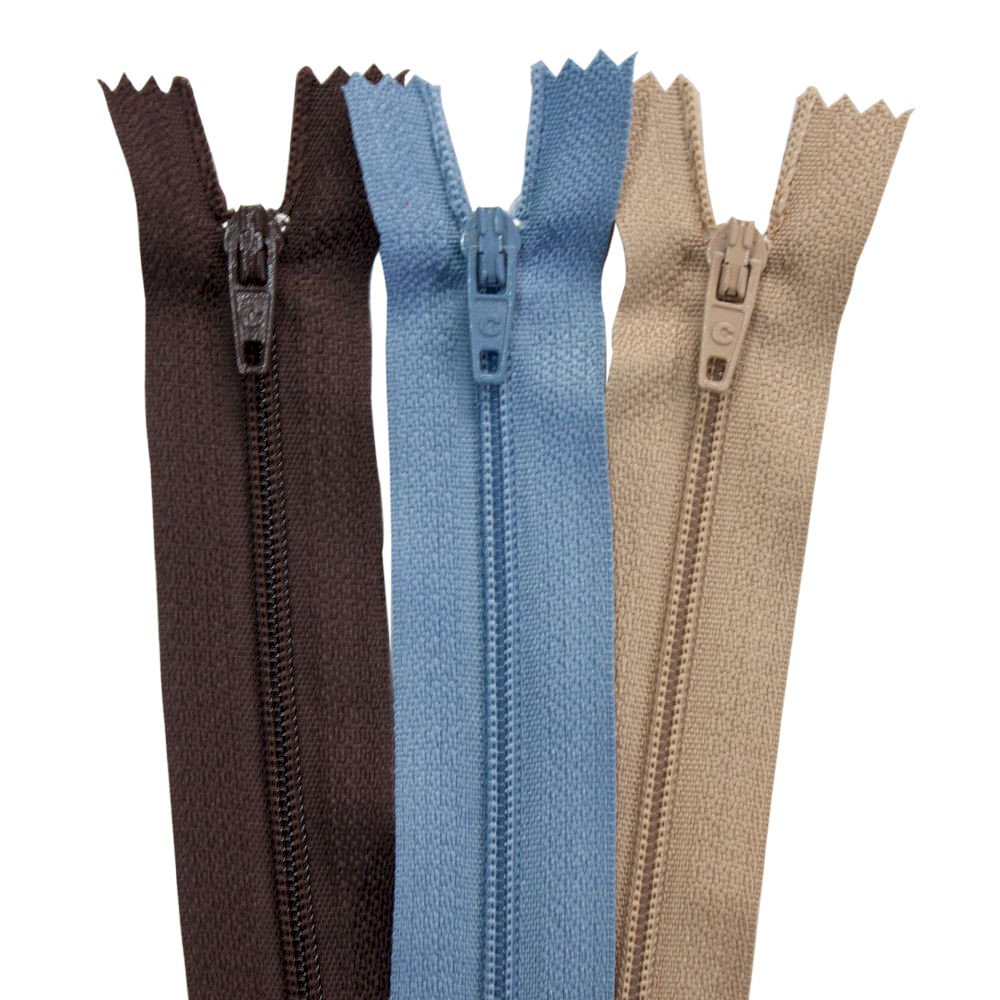 ZIPER NYLON FIXO 20CM UND