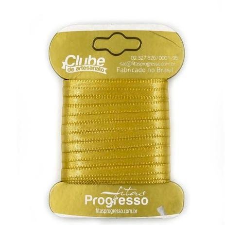 FITA CETIM DUPLO 10 METROS 4MM COR 228