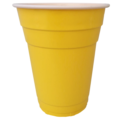 KIT COPO AMERICANO C/25 UND 300ML AMARELO