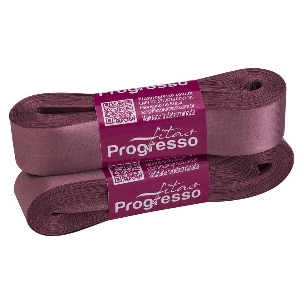 FITA 344 CETIM DUPLO 10 METROS 22MM COR