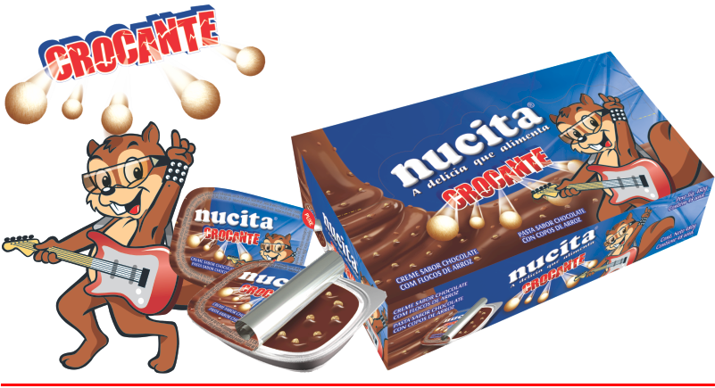 NUCITA CROCANTE CHOCOLATE FLOCOS DE ARROZ 48X10G