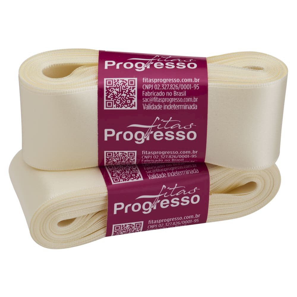 FITA CETIM DUPLO 10 METROS 38MM COR 311