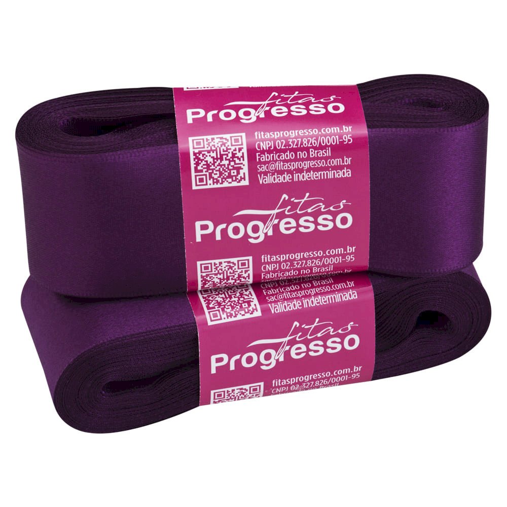 FITA 675 CETIM DUPLO 10 METROS 38MM COR