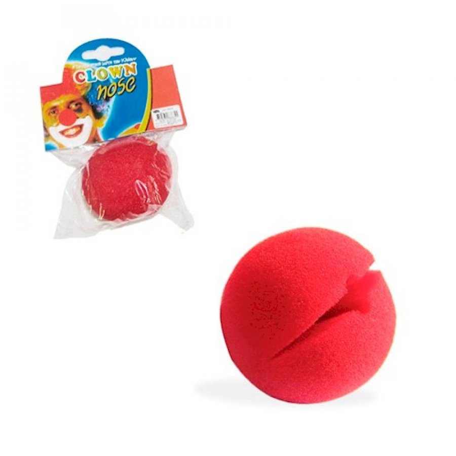  NARIZ DE PALHACO ESPUMA Y8835 MOD-6412