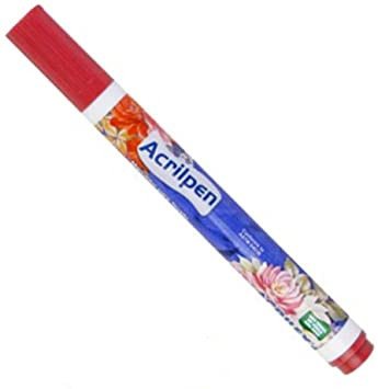 CANETA ACRILEX ACRILPEN VERMELHO