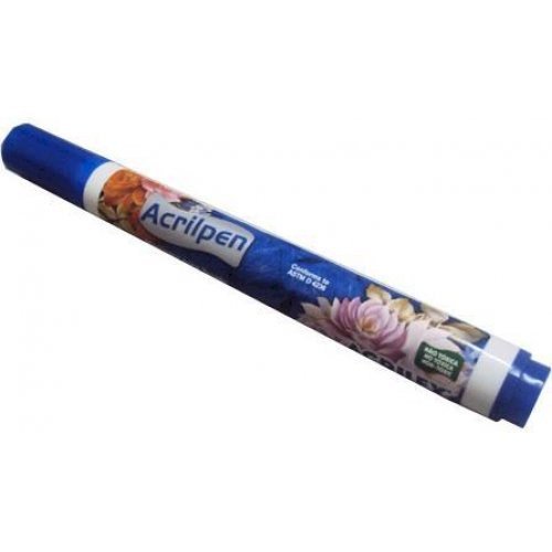 CANETA ACRILEX ACRILPEN AZUL