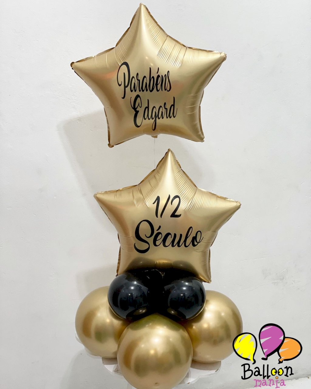 ARRANJO BALAO METALIZADO 18¨ DUPLO4CHR4PRL