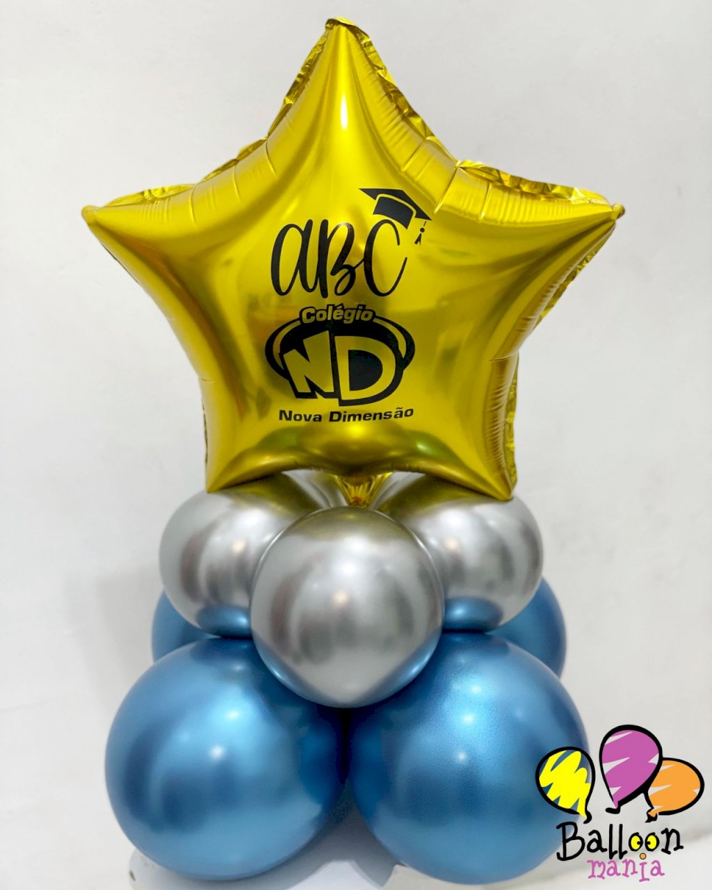 ARRANJO BALAO METALIZADO 18¨9CHROPERSONA