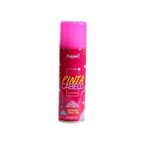 TINTA POPPER CABELO SPRAY 135ML/85G PINK CABELO MALUCO